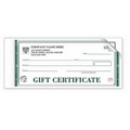 Embassy Individual Format Designer Gift Certificate